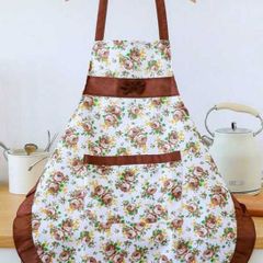 Sexy cute floral apron for crossdresser