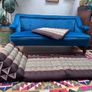 Thai Foldable Floor Cushion Brown Image 2
