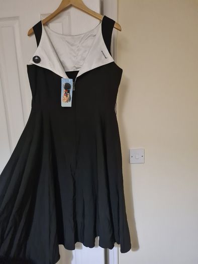 Bettie Page Lbd Dress Size Xxl (nwt)