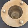 Vintage 1970s Danish Modern Brass Aromatherapy Oil Burner 15.5cm Image 2