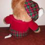 Rare Vintage Tartan Bear 1990 Image 2