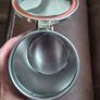 Vintage Farrahs of Harrogate Ginger Biscuit Clamp Lid Storage Tin Image 6