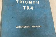 Triumph TR4 Workshop Manual Genuine