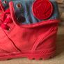 Red Palladium high-top shoes, size 6 Image 6