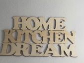 Custom Wooden Felt Cardboard Letters ,Names, Words, Wall Decorations High 6 cm 2,5 inch