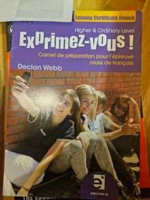 school books, French Leving cert Exprimez vous