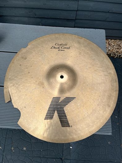 Zildjian K Custom Dark Crash DAMAGED