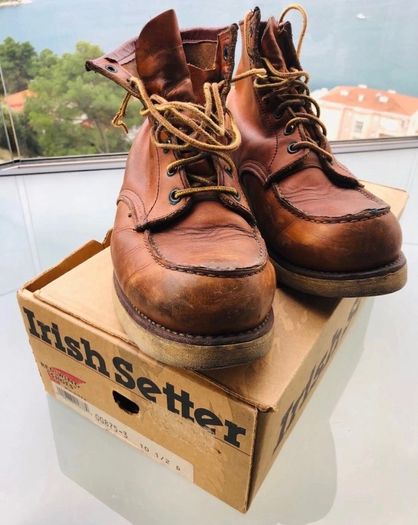 Red Wing Irish Setter Boots Vintage