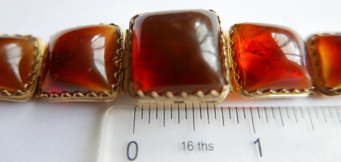 Vintage womens amber cocktail watch. Russian Watch Ladies CHAIKA