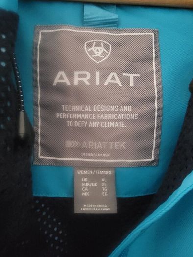 Ariat waterproof spectator jacket new xl