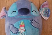 Original Squishmallows 25cm Disney Stitch and Scrump Plush