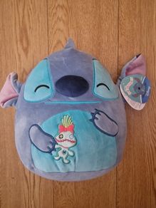 Original Squishmallows 25cm Disney Stitch and Scrump Plush