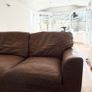 2 seater leather couch - free Image 2