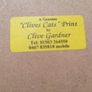 Clive Gardner Original Signed Print Cats Image 2