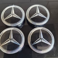 Mercedes caps - 60mm (For Aftermarket) FREE POST