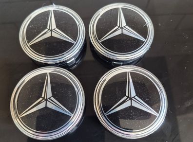 Mercedes caps - 60mm (For Aftermarket) FREE POST