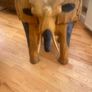 Elephant chairs unique solid wood Image 4