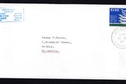 1987 Ireland plain cover with Bicentenary of Waterford Chamber of Commerce Commemorative stamp tied with Bantry (Beanntrai) steel cannel with ILV Granuaile ship cancel