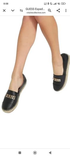 Designer Guess espadrilles loafers slip on flats shoes UK 5.5-6 as new