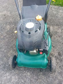 B&Q petrol lawnmower