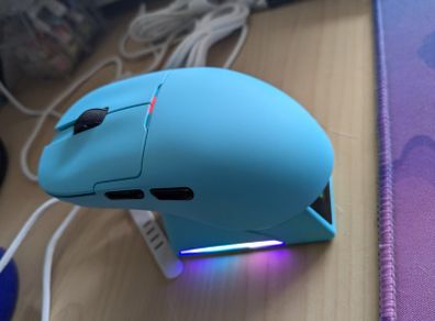 Ajazz AJ159 Apex 8k gaming mouse with dock