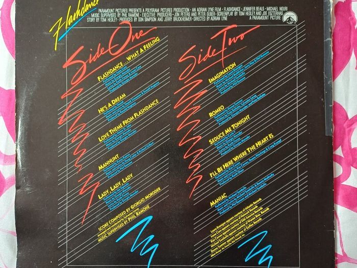 Flashdance Original Soundtrack on Vinyl