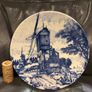 DELFT BLAU HEMPKEFA four seasons vintage set 4 wall plates Image 5