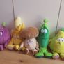 Happy Fruit & Veggies Soft toys pack Image 2