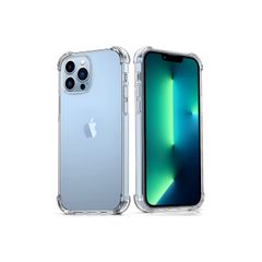 For iPhone 13 Pro Case ShockProof Bumper Soft Phone Cover Clear TPU New - FHT12IPK2