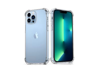 For iPhone 13 Pro Case ShockProof Bumper Soft Phone Cover Clear TPU New - FHT12IPK2
