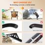 NEW SALE | Wood Splitter, XL Log Splitter for 8.6" Dia. Wood, Portable "V" Shaped Finger-safty Firewood Cutter, Heavy-duty Solid Steel Wedge Manual Log Maker, With Protection Bag for Home Campsite Image 6