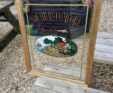 1960/70s Southern Comfort Advertising Mirror