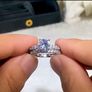 Sterling Silver 2 Ring Set Image 2