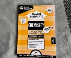 Chemistry higher and ordinary level 2026 edco exam papers