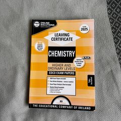 Chemistry higher and ordinary level 2026 edco exam papers