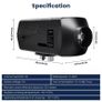 5KW 12V Air Diesels Heater Parking Heater With Remote Control LCD Monitor for RV Motorhome Trucks Boats Image 7