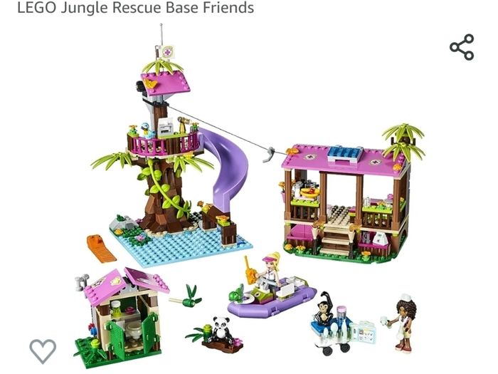 Lego Friends, Jungle Rescue base, 41038