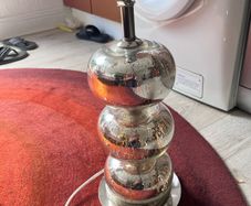 West Elm glass lamp base
