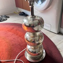 West Elm glass lamp base