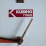Kumho tyres clock made by alpex japan c1990s Image 3