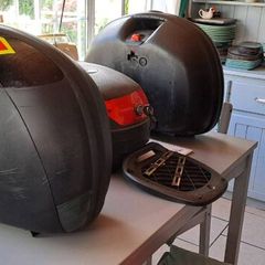Topbox and panniers