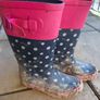 Girls Welli Boots Image 2
