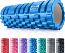 Core Balance Foam Roller For Deep Tissue Muscle Massage, Trigger Point Grid Sports Massager, Fitness Gym Physio