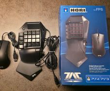 Hori TAC Pro keypad controller & mouse for PS3, 4 & 5.
