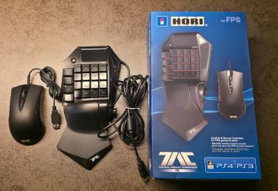 Hori TAC Pro keypad controller & mouse for PS3, 4 & 5.
