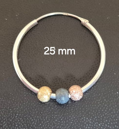 Sterling Silver Hoops