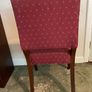 2 upholstered dining chairs Image 4