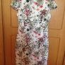 M&S floral dress bodycon size 12 and 14 Image 3