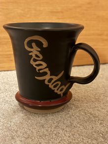 Hand Thrown Stoneware Grandad Mug from Moville Pottery