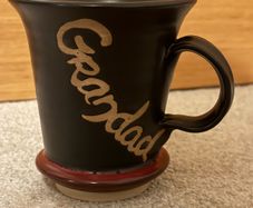 Hand Thrown Stoneware Grandad Mug from Moville Pottery